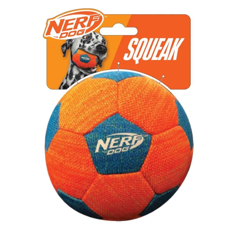 X - Weave Soccer Squeak Ball (Nerf Dog) - SnowPaw Store - Nerf Dog - Dog Toys