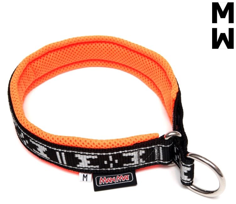 Padded Collar from ManMat - Limited Edition Reflective Orange
