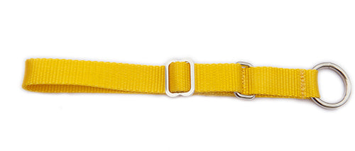 Semi-Slip Dog Collar - Yellow