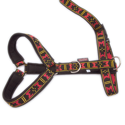 Dog Harness - Red - top view