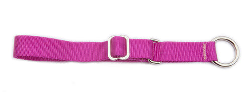 Semi-Slip Dog Collar - Magenta