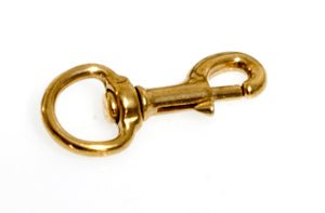 78mm Italian Bronze Trigger Clips - SnowPaw Store - VIP Dogwear - Sled Dog Equipment