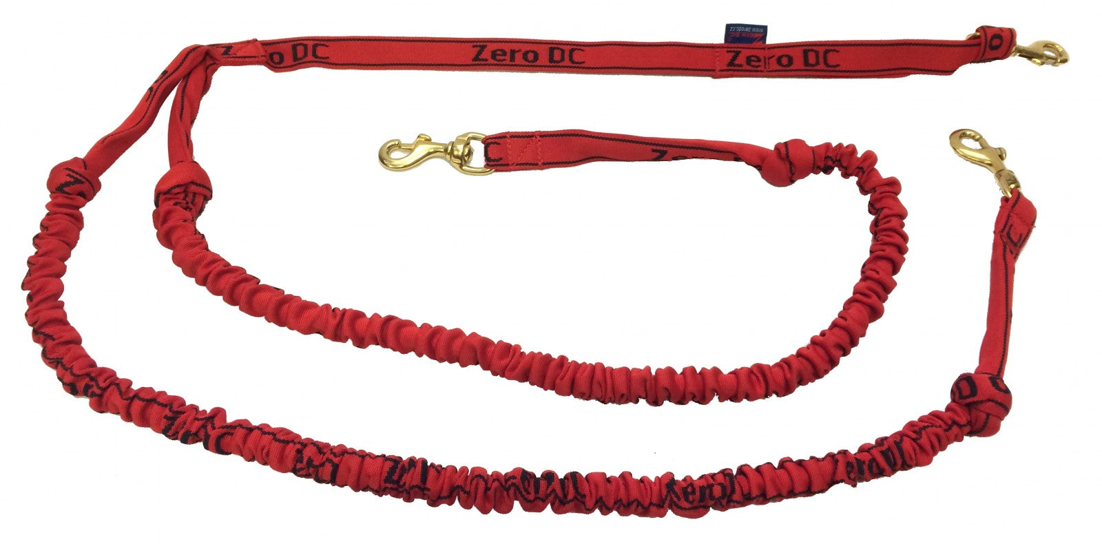 Red Zero DC 2 dog bungee line for canicross, skijoring, dogwalking