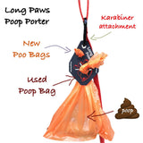 Poop Porter for Used Poo bags (Long Paws)