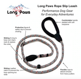 Comfort Rope Slip Lead (Long Paws)