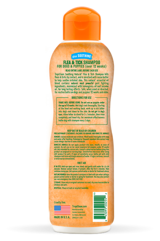 Flea & Tick Shampoo plus Soothing (TropiClean)