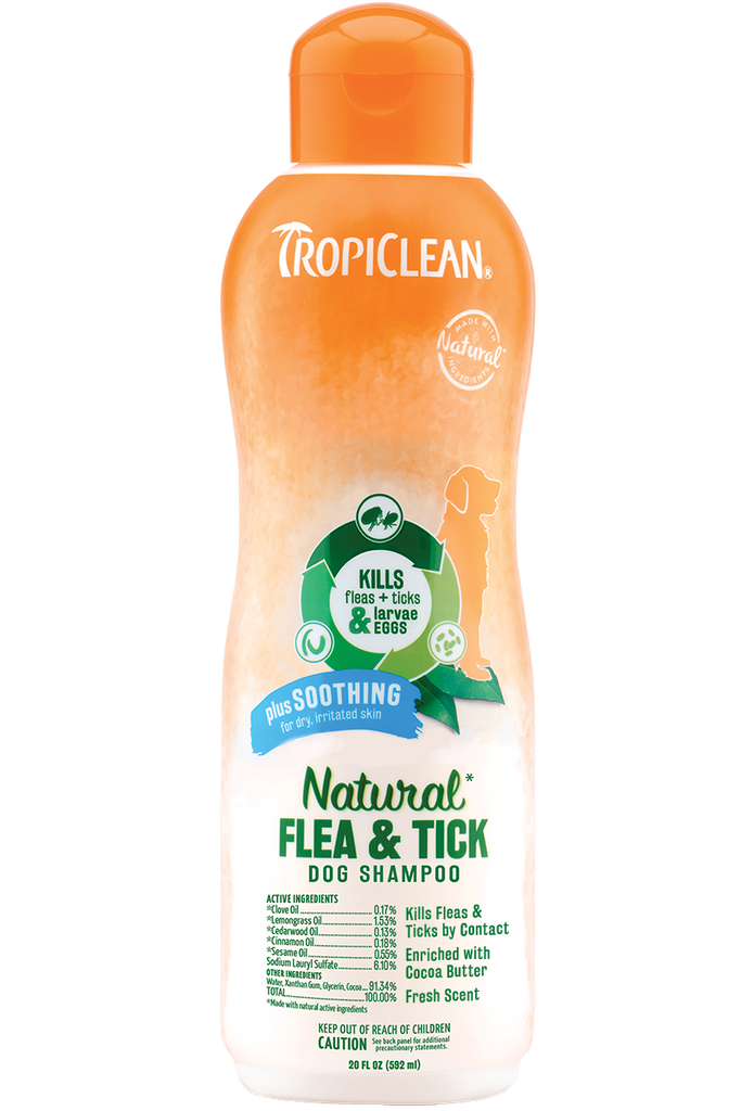 Flea & Tick Shampoo plus Soothing (TropiClean)