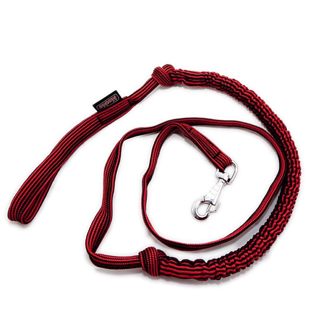 Braided Lead with Built - in Bungee - SnowPaw Store - ManMat - Dog Collars, Leads, Belts