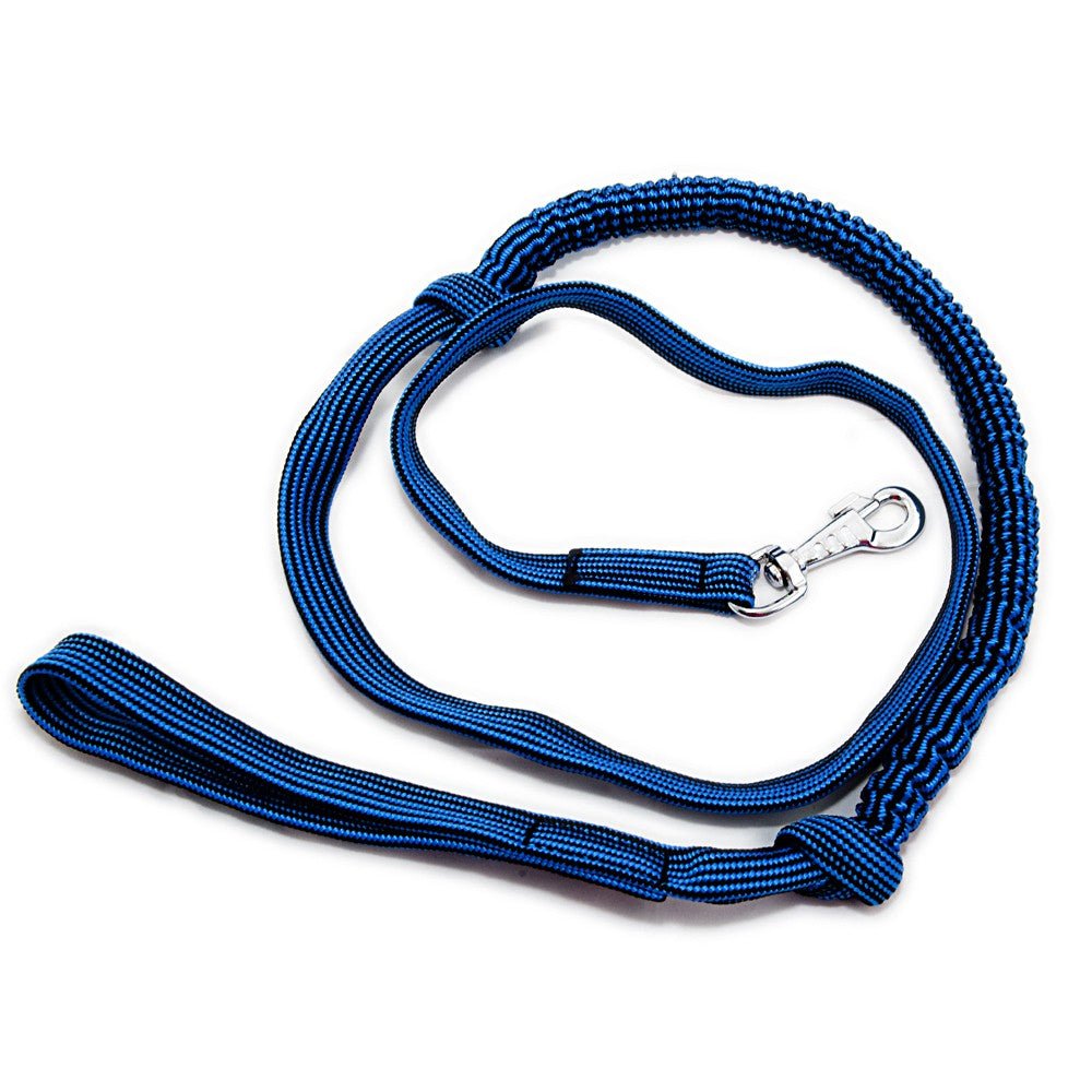 Braided Lead with Built - in Bungee - SnowPaw Store - ManMat - Dog Collars, Leads, Belts