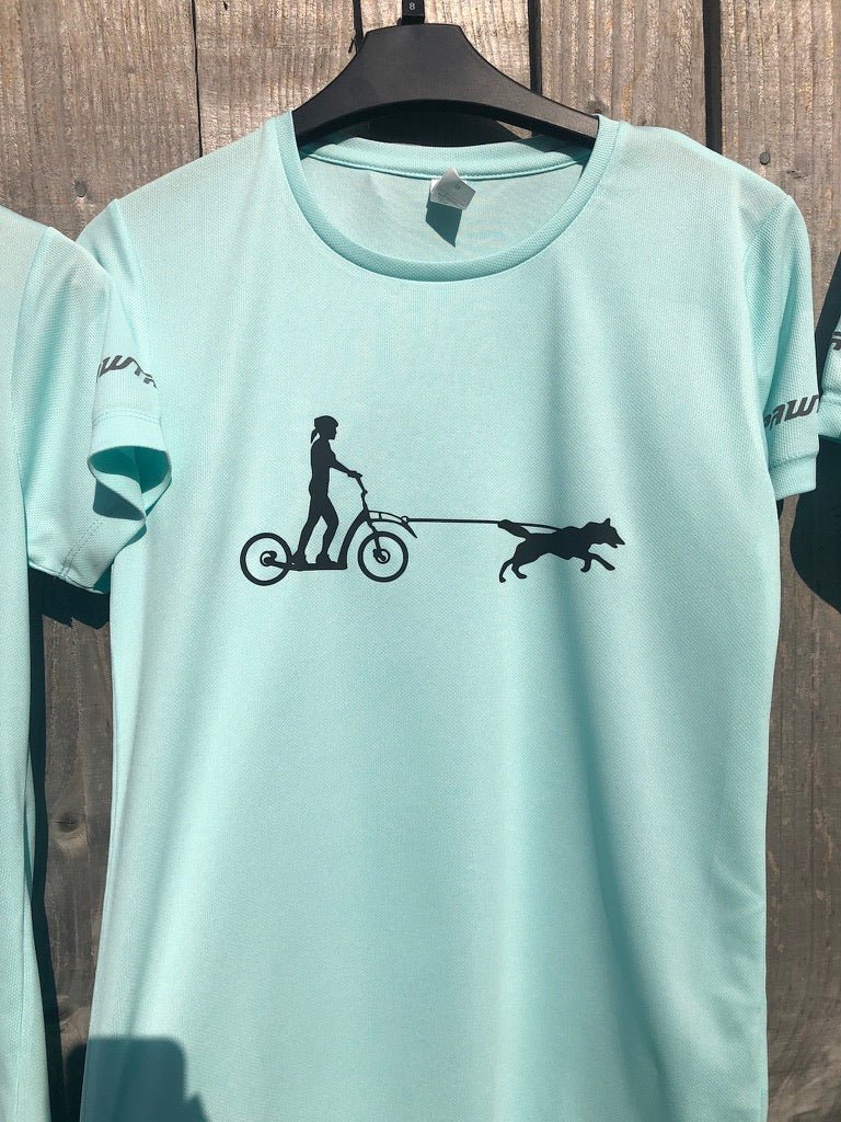 Breathable, Wicking T-Shirt Ladies Fit (Pawtrekker) - SnowPaw Store - Pawtrekker - Gifts