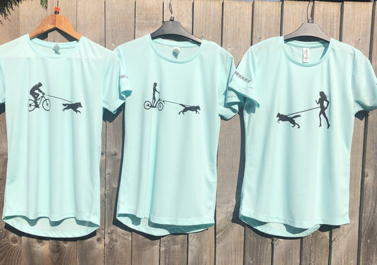 Breathable, Wicking T-Shirt Ladies Fit (Pawtrekker) - SnowPaw Store - Pawtrekker - Gifts