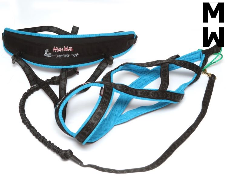 Canicross Belt with leg loops for Children (ManMat) - SnowPaw Store - ManMat - Canicross