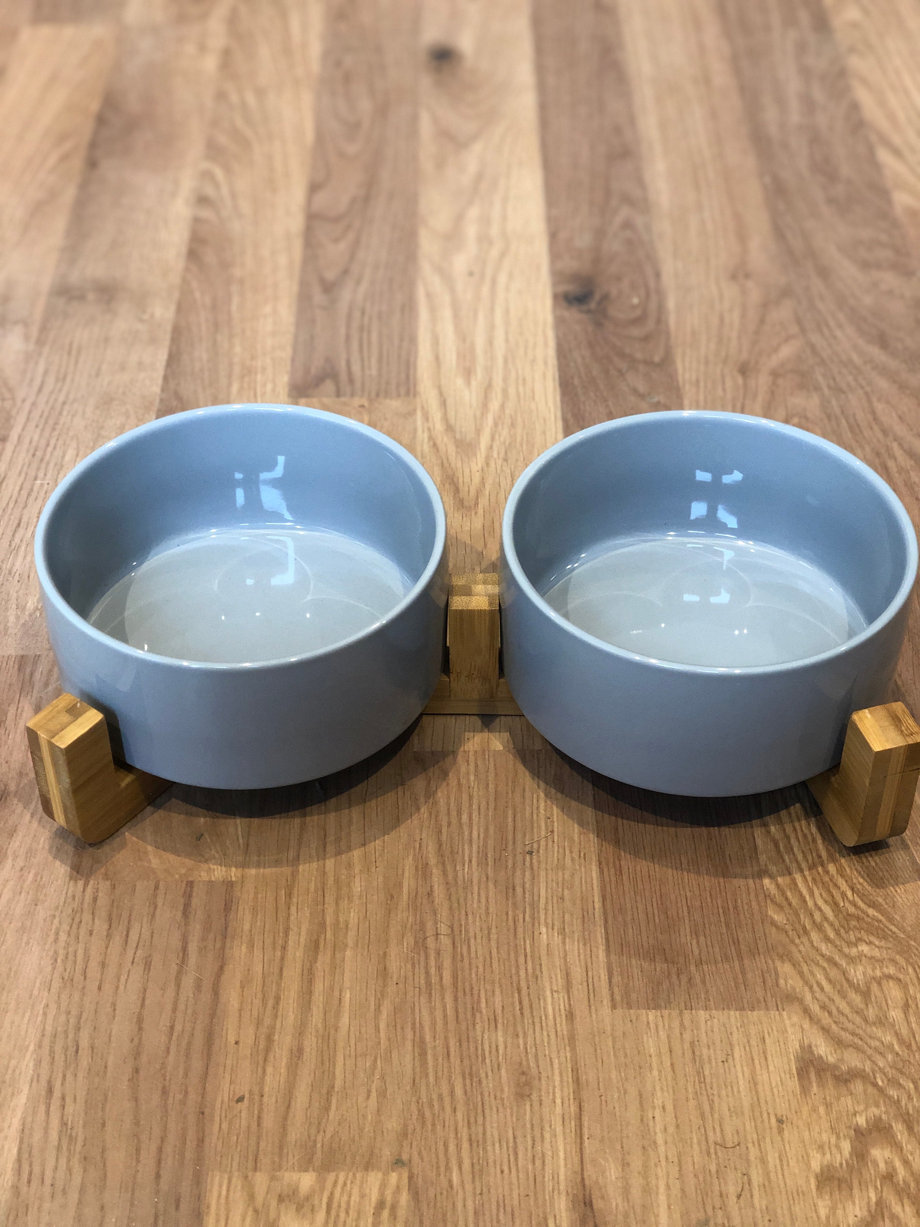 Ceramic Dog Bowl Set - SnowPaw Store - Pawtrekker - Food & Health