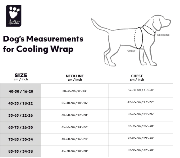 Cooling Wrap (Hurtta) - SnowPaw Store - Hurtta - Active Dog Gear