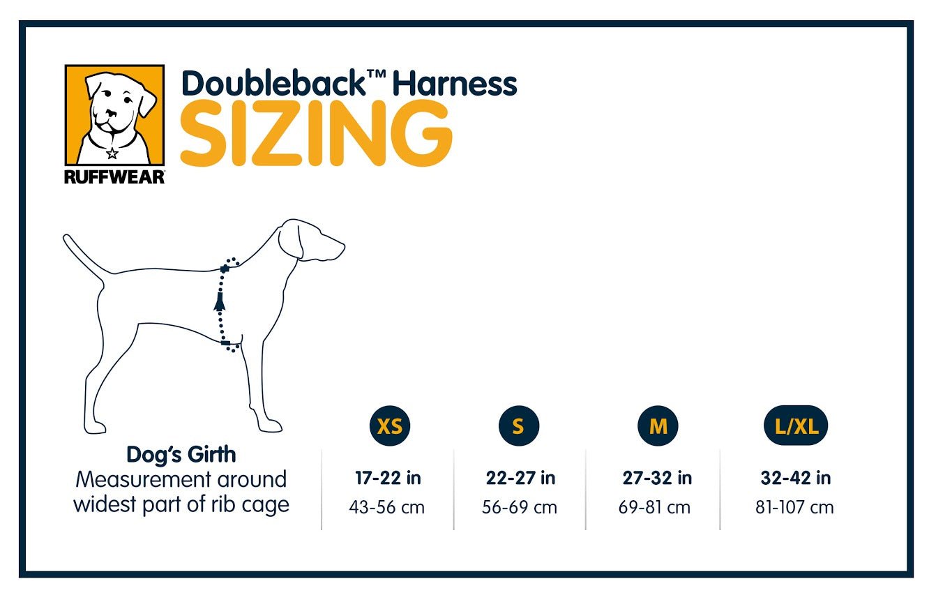 DoubleBack Dog Harness (Ruffwear) - SnowPaw Store - Ruffwear - Dog Harness