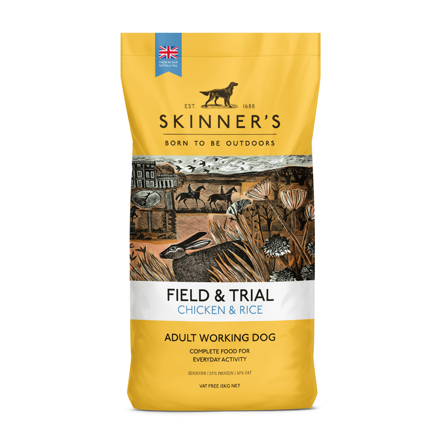 Field & Trial Chicken and Rice (Skinner's) - SnowPaw Store - Skinner's - Dog Food