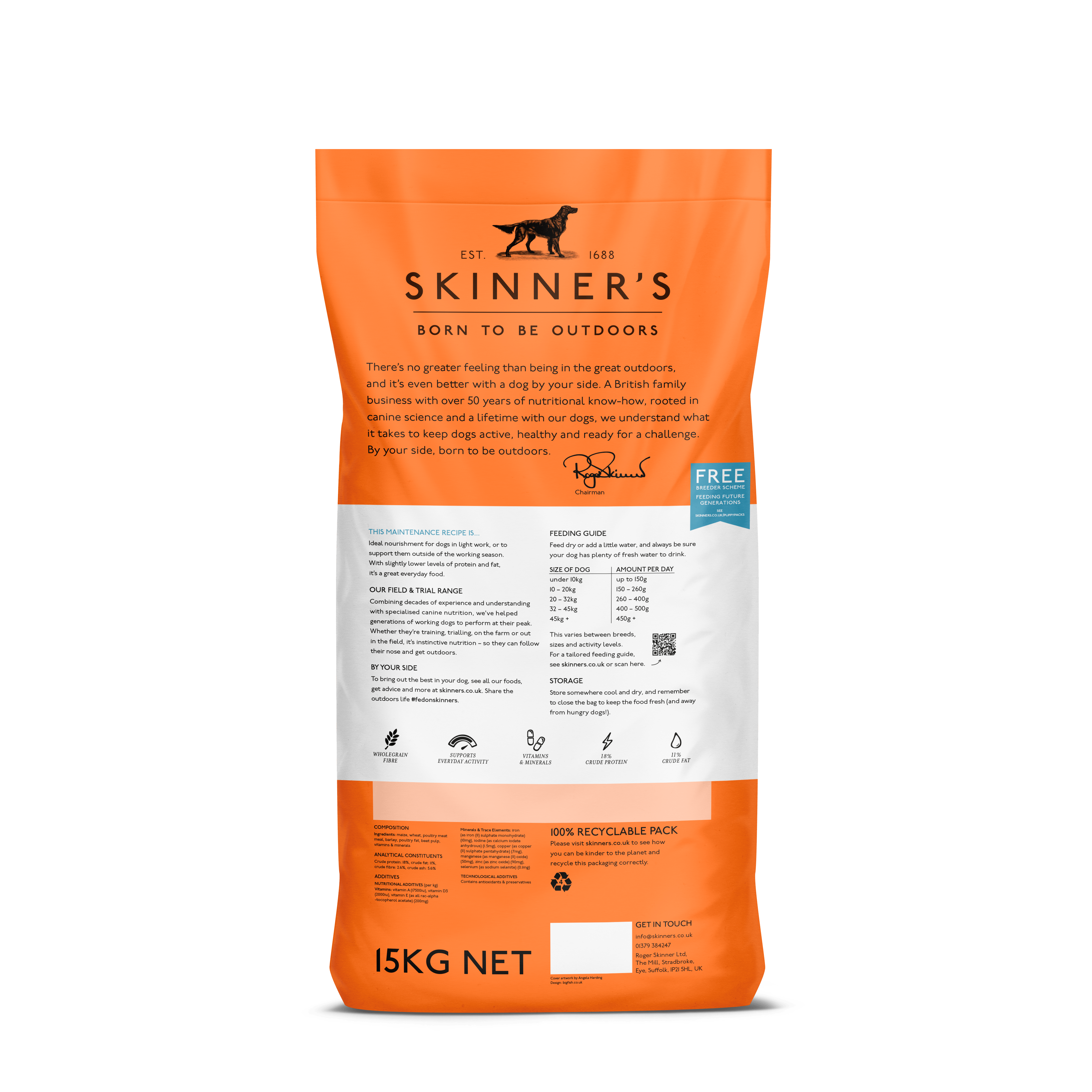 Field & Trial Maintenance (Skinner's) - SnowPaw Store - Skinner's - Dog Food