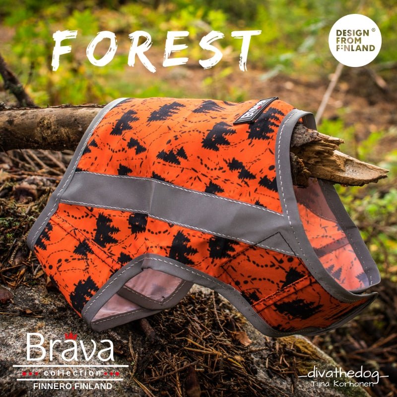 FOREST Attention Vest (Finnero) - SnowPaw Store - Finnero - Active Dog Gear