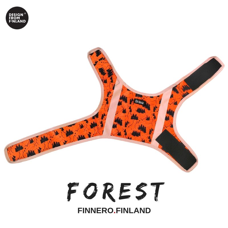 FOREST Attention Vest (Finnero) - SnowPaw Store - Finnero - Active Dog Gear