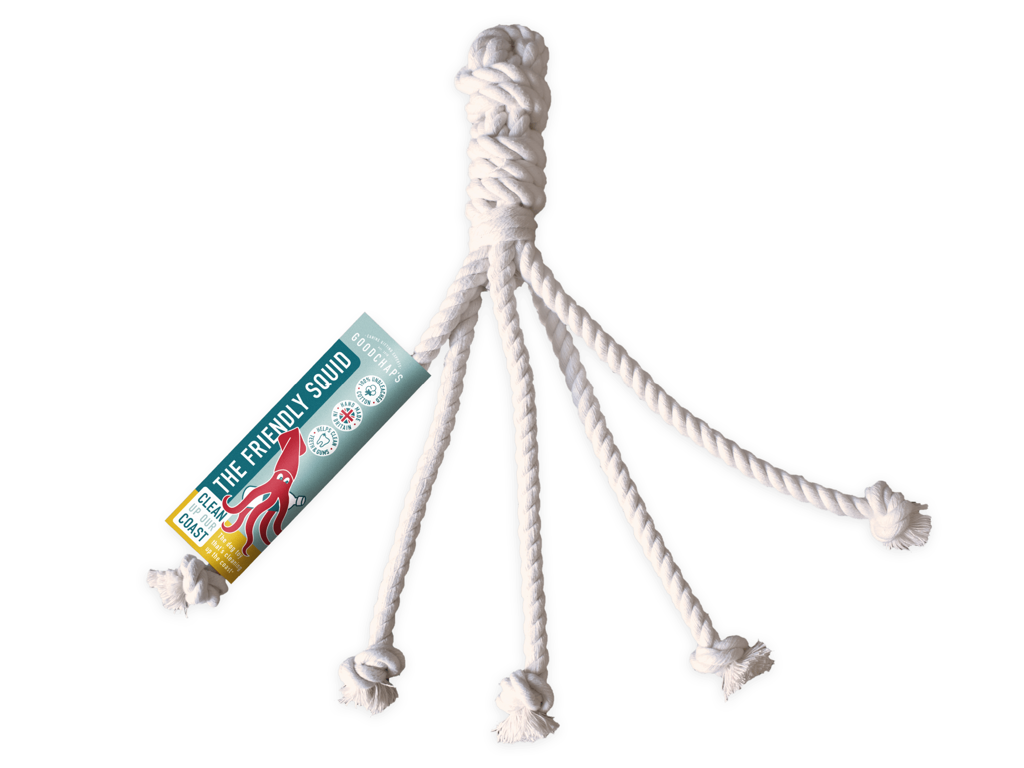 Friendly Squid Toy (Goodchaps) - SnowPaw Store - Goodchaps - Dog Toys