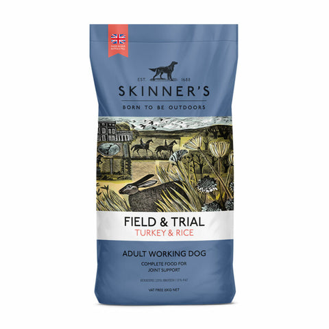 Field & Trial Turkey and Rice (Skinner's)