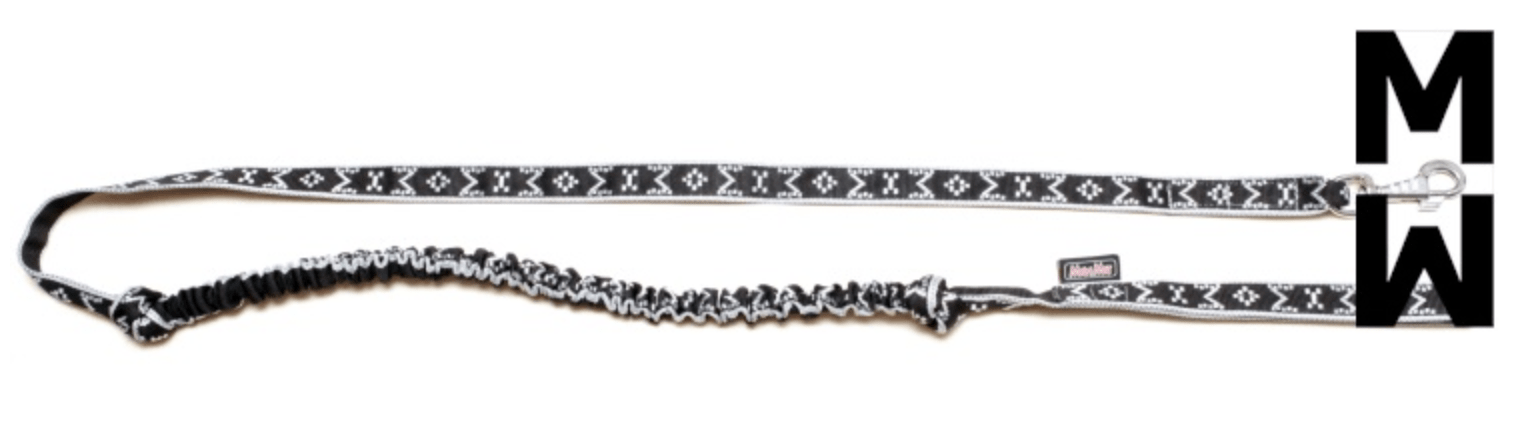 Lead with Built - in Bungee - SnowPaw Store - ManMat - Dog Collars, Leads, Belts