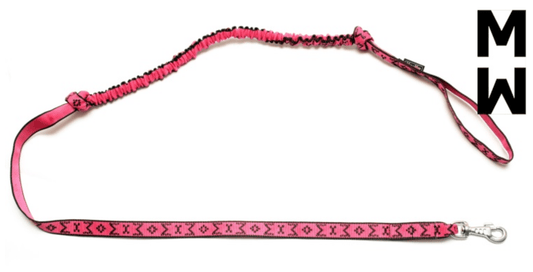 Lead with Built - in Bungee - SnowPaw Store - ManMat - Dog Collars, Leads, Belts