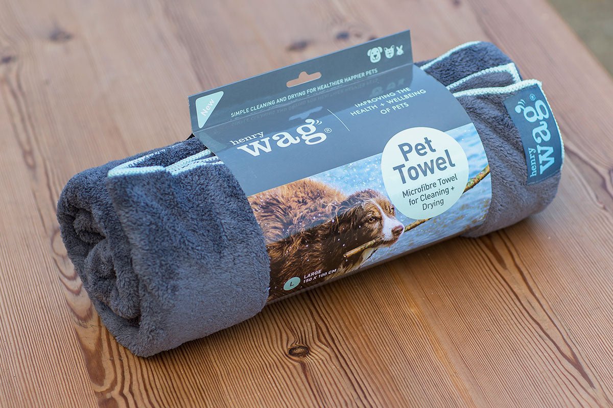Microfibre Cleaning Towel (Henry Wag) - SnowPaw Store - Henry Wag - Active Dog Gear