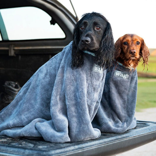 Microfibre Dog Drying Bag (Henry Wag) - SnowPaw Store - Henry Wag - Active Dog Gear