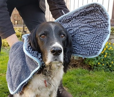 Microfibre Pet Noodle Glove Towel (Henry Wag) - SnowPaw Store - Henry Wag - Active Dog Gear