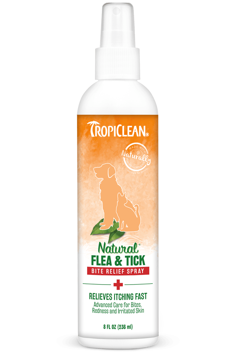 Natural Flea & Tick Bite Relied Spray (TropiClean) - SnowPaw Store - TropiClean - Food & Health
