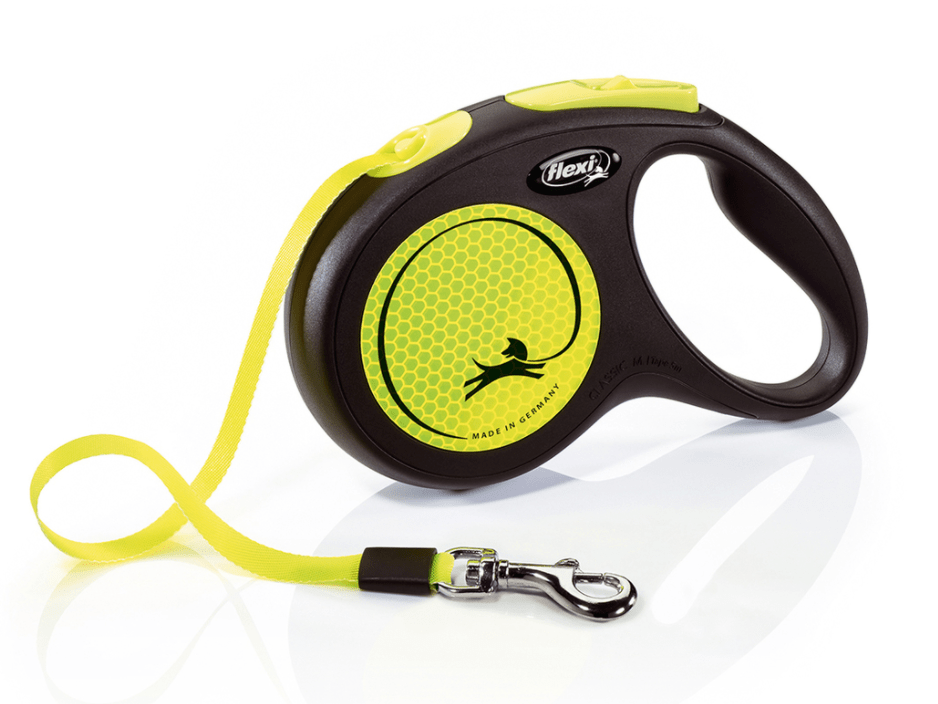 Neon Extending Tape Lead (Flexi) - SnowPaw Store - Flexi - Dog Collars, Leads, Belts