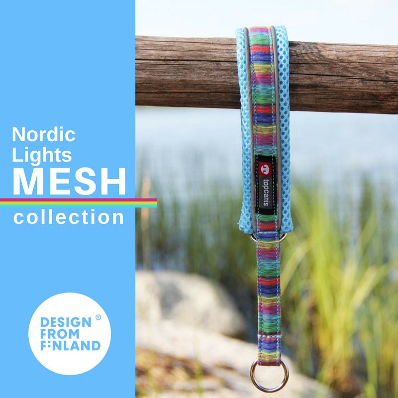 Nordic Lights Mesh collar (Finnero) - SnowPaw Store - Finnero - Dog Collars, Leads, Belts
