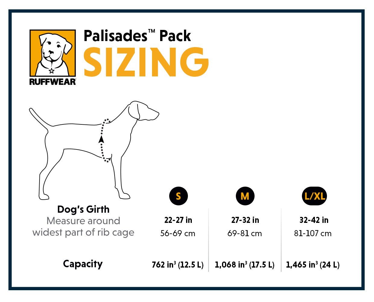 Palisades Pack (Ruffwear) - SnowPaw Store - Ruffwear - Active Dog Gear