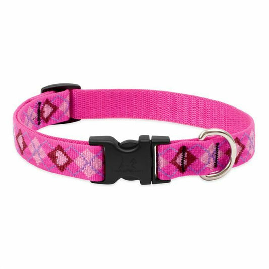 Patterned Adjustable Collar (Lupine) - SnowPaw Store - Lupine - Dog Collars, Leads, Belts