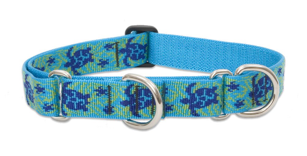 Patterned Martingale Collar (Lupine) - SnowPaw Store - Lupine - Dog Collars, Leads, Belts