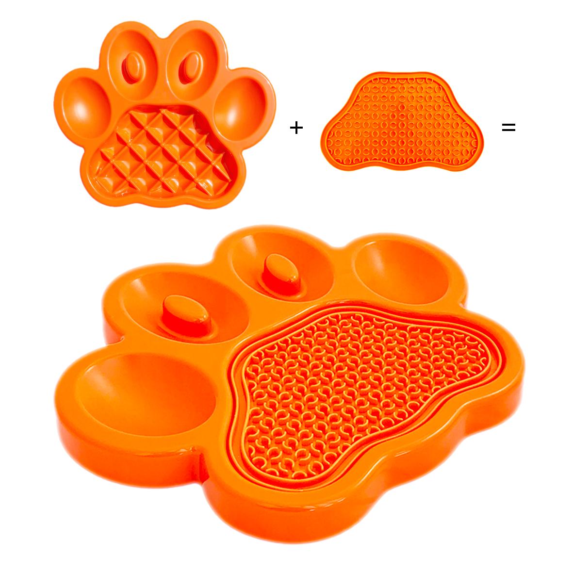 PAW 2 - in - 1 Slow Feeder & Lick Pad (Pet Dreamhouse) - SnowPaw Store - Pet Dream House - Food & Health