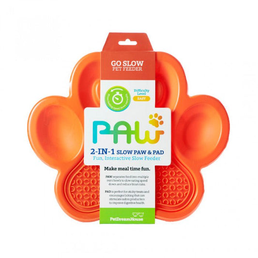 PAW 2 - in - 1 Slow Feeder & Lick Pad (Pet Dreamhouse) - SnowPaw Store - Pet Dream House - Food & Health