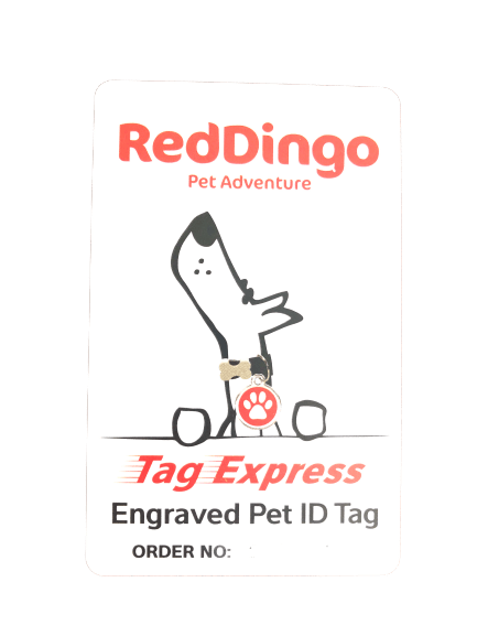 Pet ID Tag Gift Card (Red Dingo) - SnowPaw Store - Red Dingo - Active Dog Gear