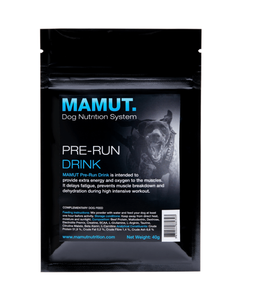 Pre - Run Drink (Mamut) - SnowPaw Store - Mamut - Food & Health