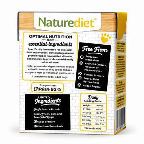 Purely Chicken (Nature's Diet) - SnowPaw Store - Nature's Diet - Dog Food