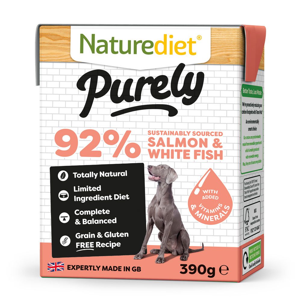 Purely Salmon & Whitefish (Nature's Diet) - SnowPaw Store - Nature's Diet - Dog Food
