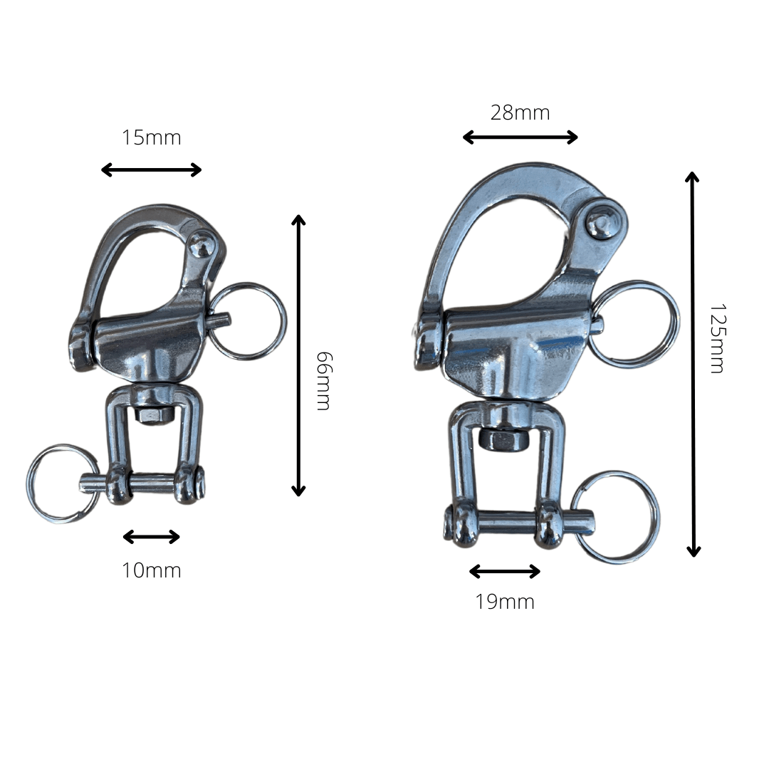 Quick Release Snap Shackle - SnowPaw Store - SnowPaw Store - Sled Dog Equipment