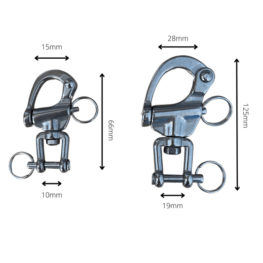 Quick Release Snap Shackle - SnowPaw Store - SnowPaw Store - Sled Dog Equipment