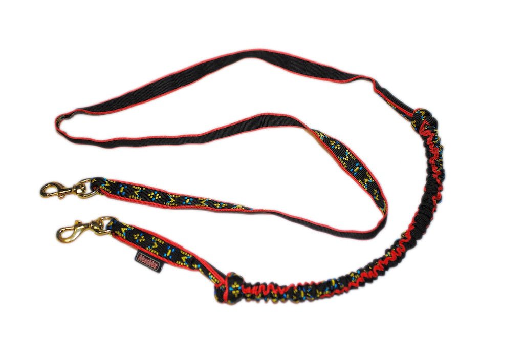 Single Ski - line with Bungee (ManMat) - SnowPaw Store - ManMat - Sled Dog Equipment