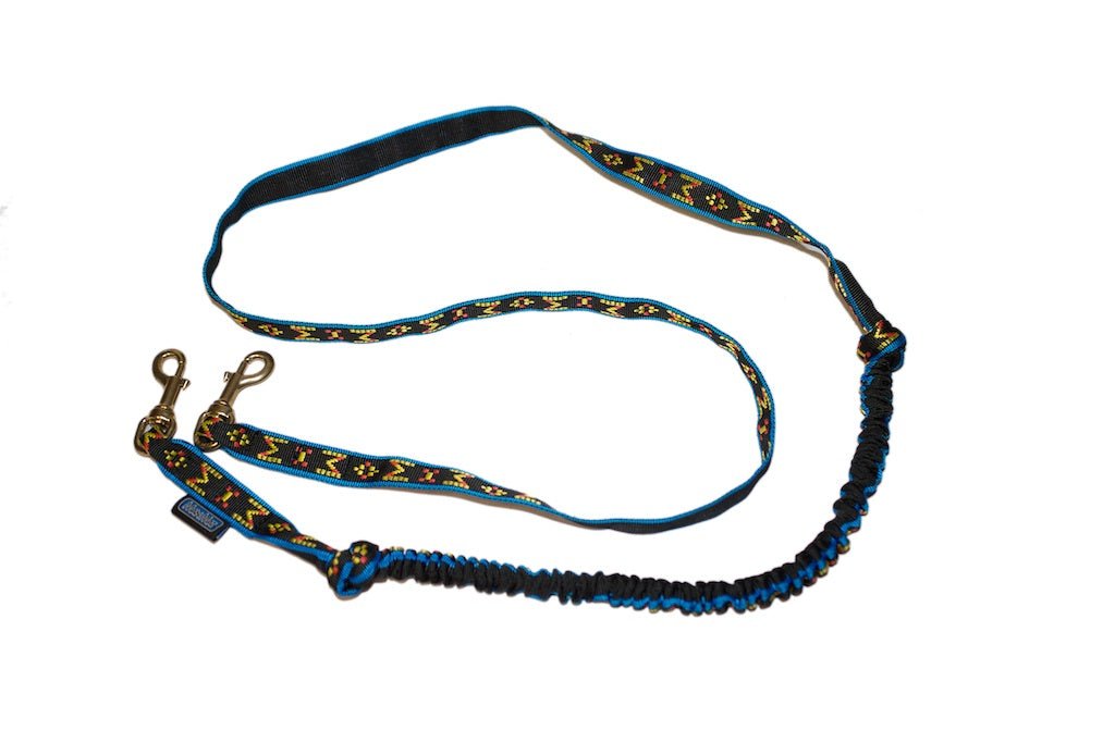 Single Ski - line with Bungee (ManMat) - SnowPaw Store - ManMat - Sled Dog Equipment