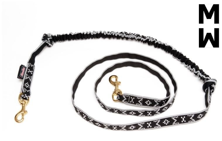 Single Ski - line with Bungee (ManMat) - SnowPaw Store - ManMat - Sled Dog Equipment