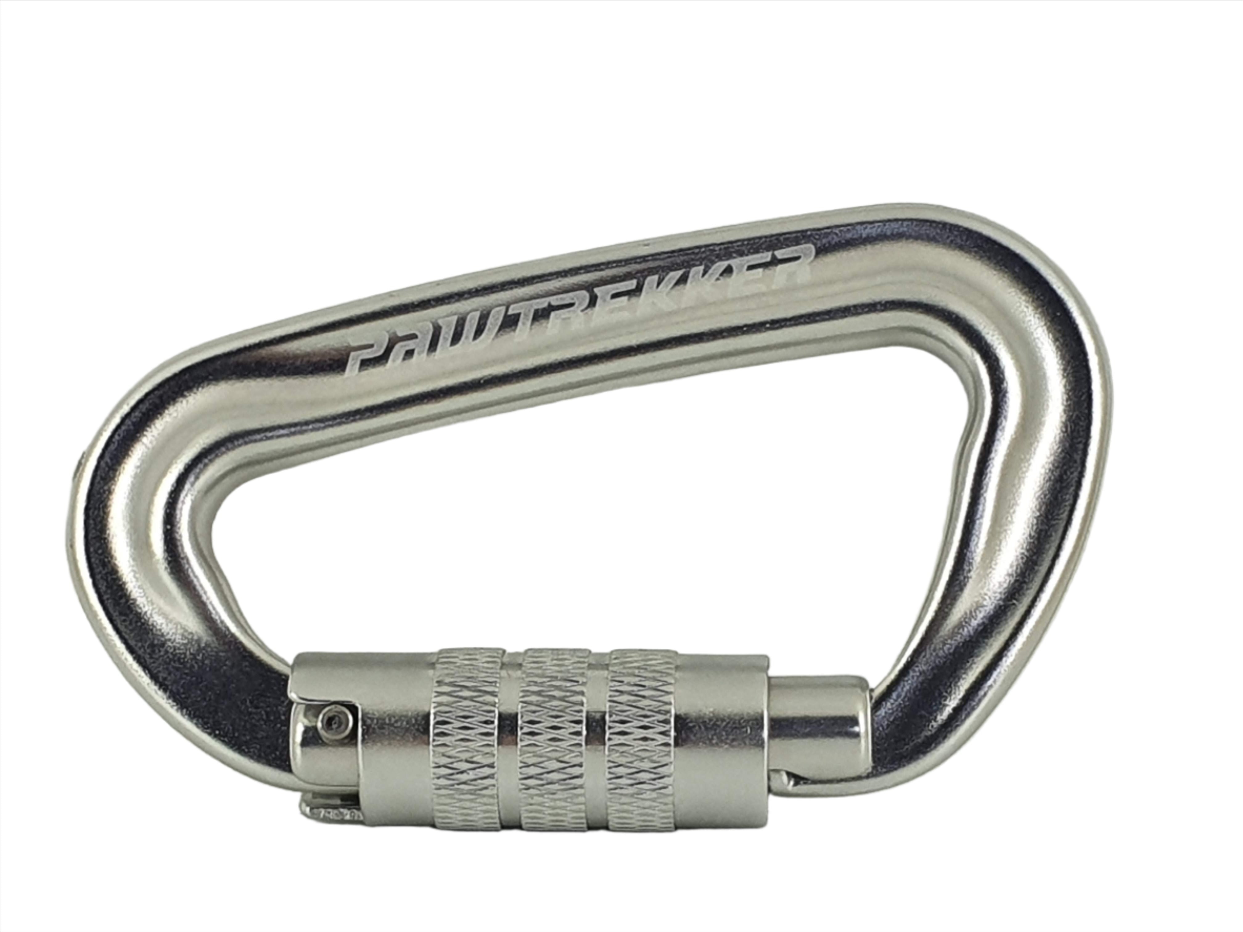 Small Autolock Carabiner (Pawtrekker) - SnowPaw Store - Pawtrekker - Active Dog Gear