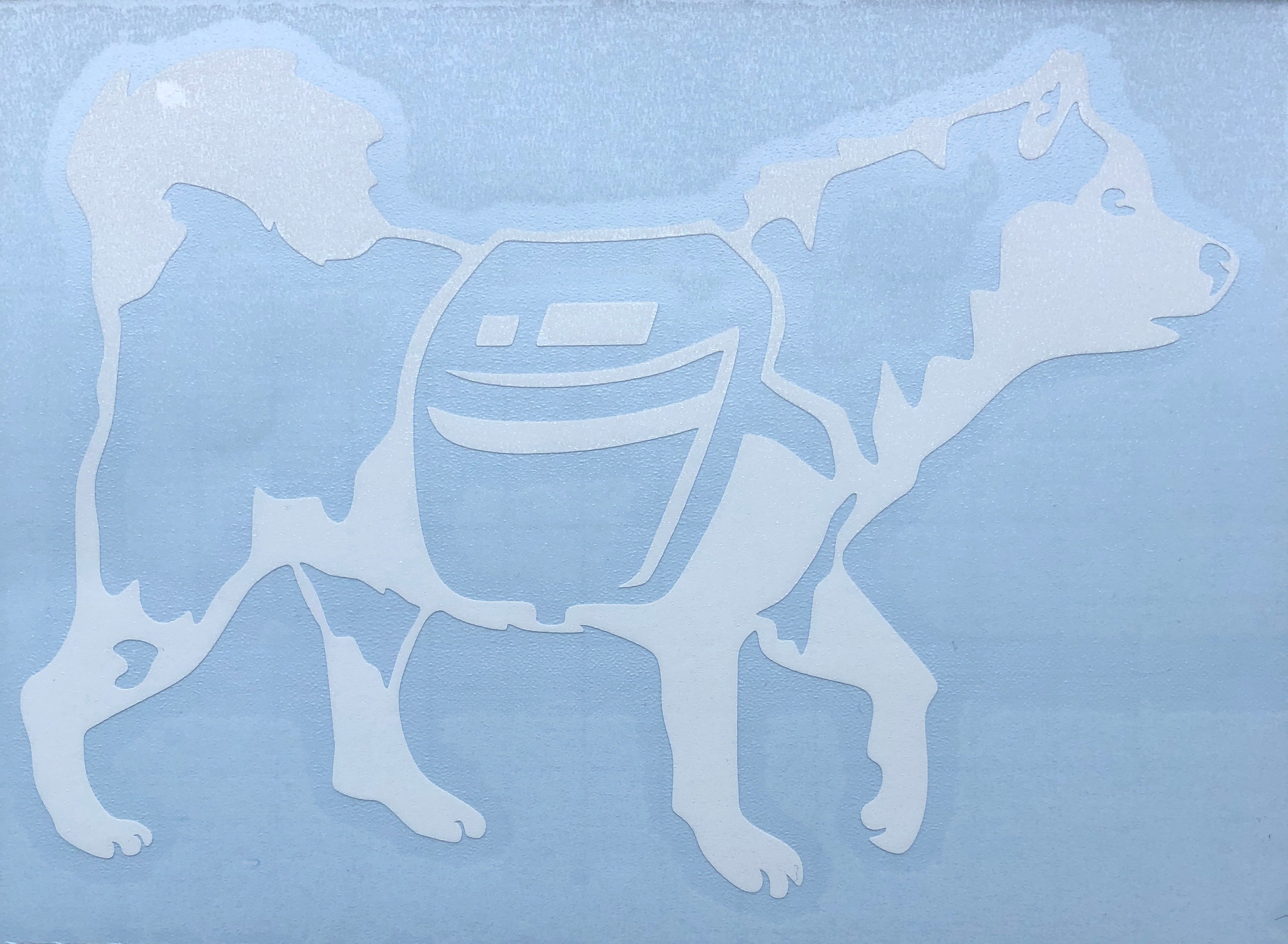 Sticker: Alaskan Malamute Backpacking - SnowPaw Store - SnowPaw Store - Gifts